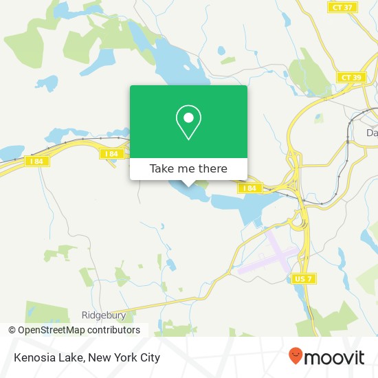 Mapa de Kenosia Lake