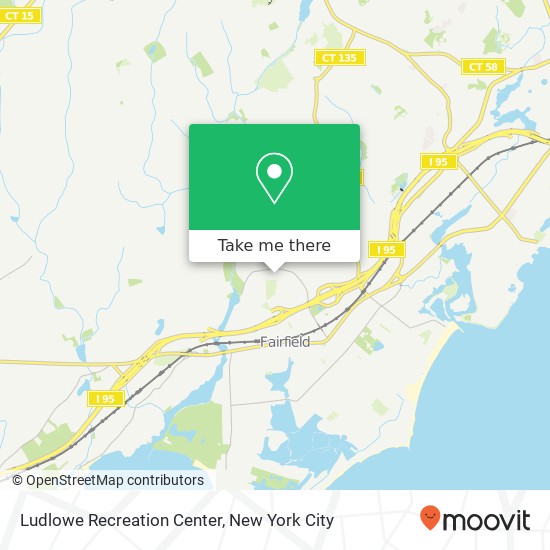 Mapa de Ludlowe Recreation Center