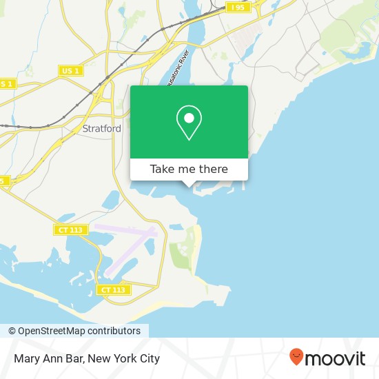 Mapa de Mary Ann Bar