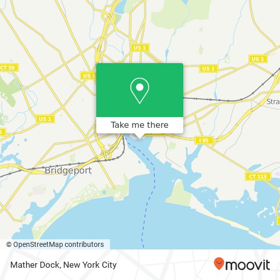 Mapa de Mather Dock