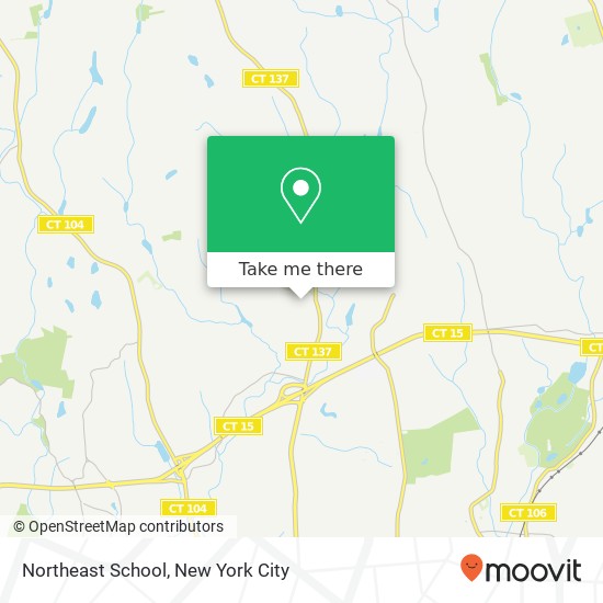 Northeast School map