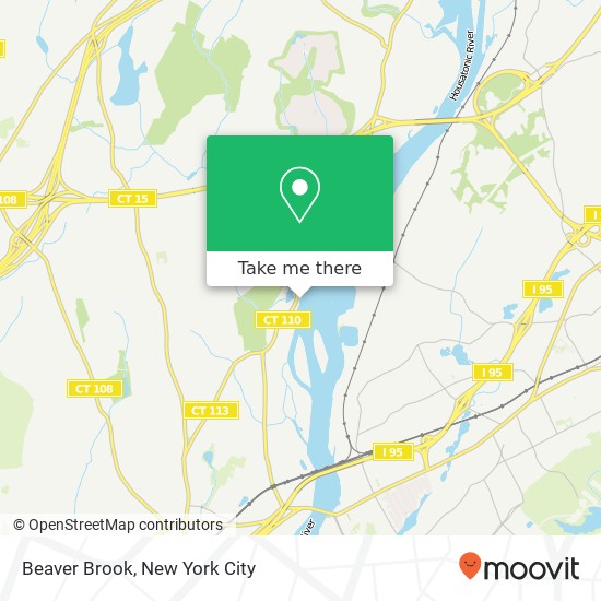 Mapa de Beaver Brook