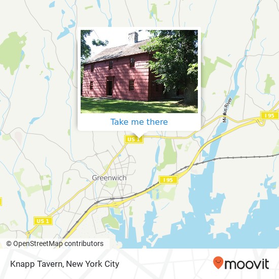 Knapp Tavern map
