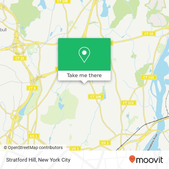 Mapa de Stratford Hill