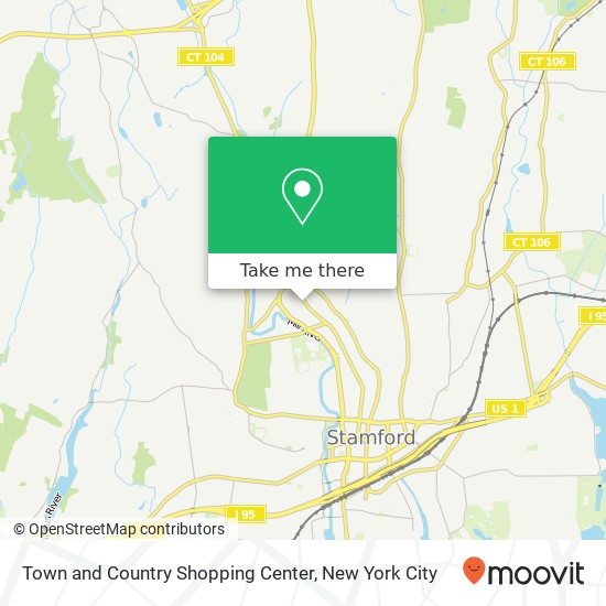 Town and Country Shopping Center map