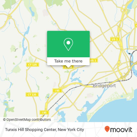 Mapa de Tunxis Hill Shopping Center