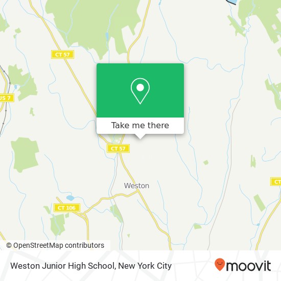 Weston Junior High School map