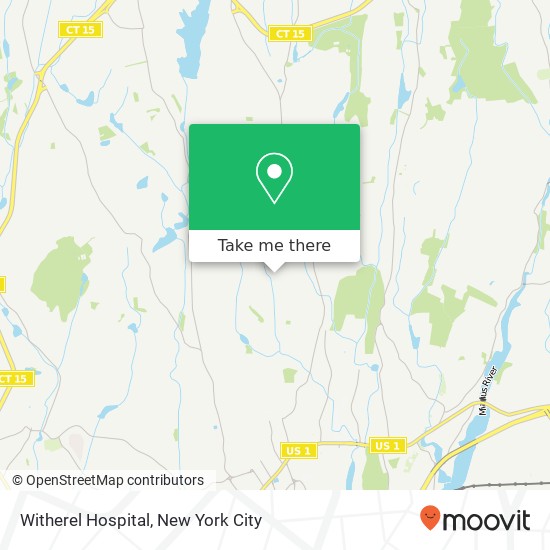 Witherel Hospital map