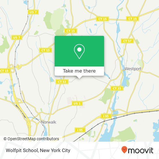 Wolfpit School map