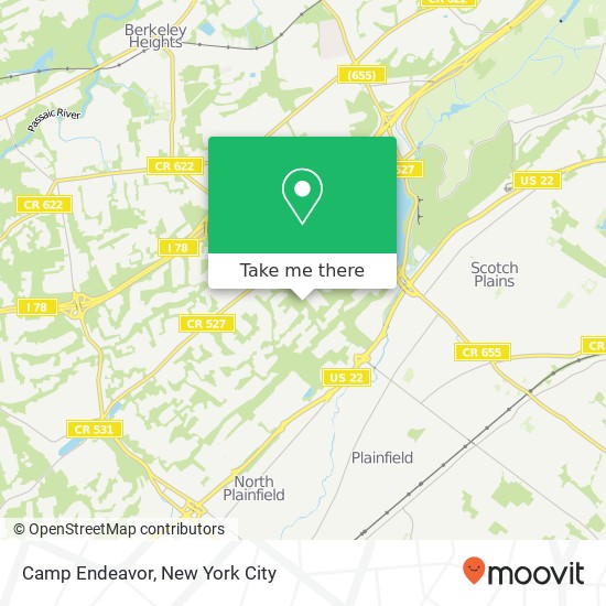 Camp Endeavor map