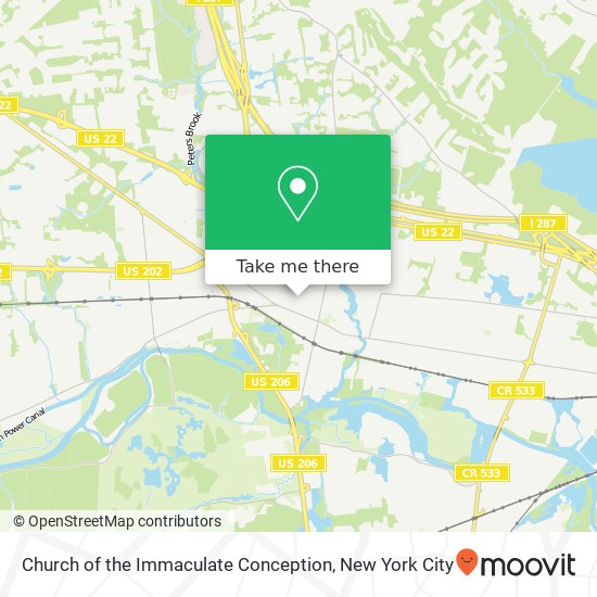 Church of the Immaculate Conception map