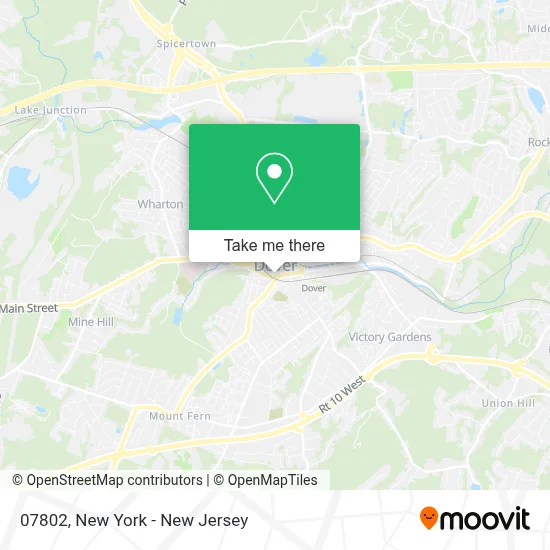 07802 map