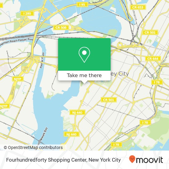 Mapa de Fourhundredforty Shopping Center