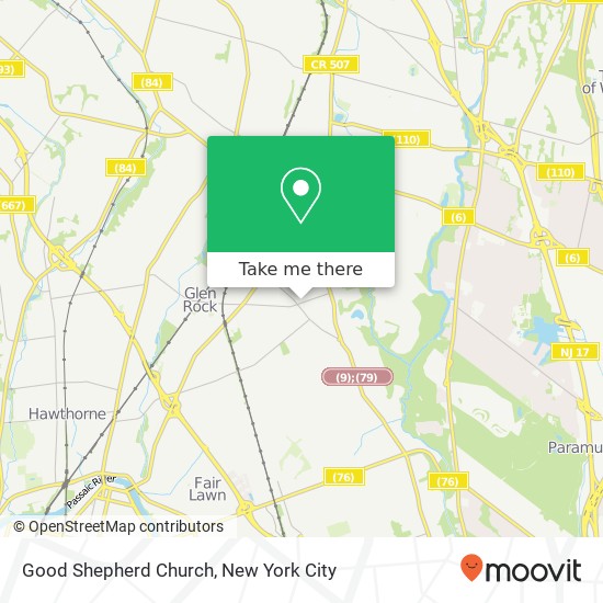 Good Shepherd Church map