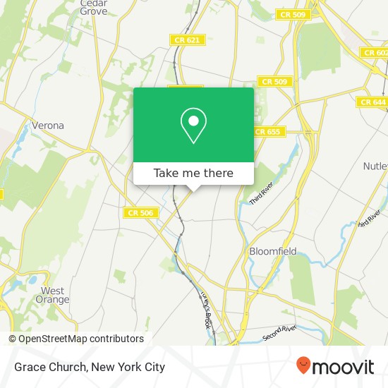 Mapa de Grace Church