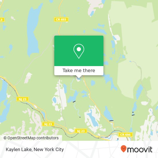 Mapa de Kaylen Lake