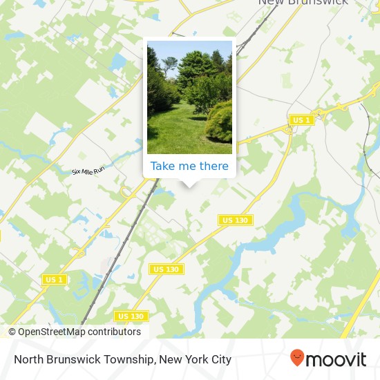 North Brunswick Township map