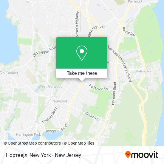 Нортвејл map