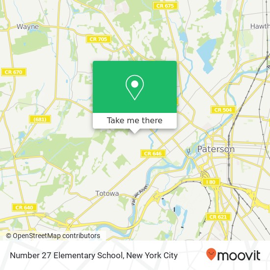 Number 27 Elementary School map