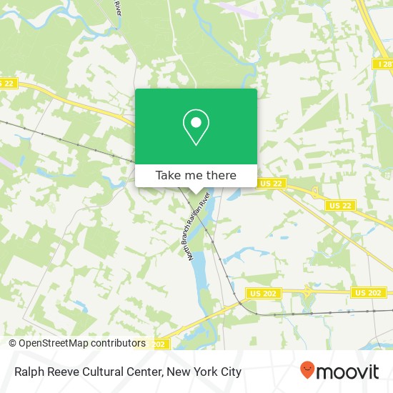 Ralph Reeve Cultural Center map