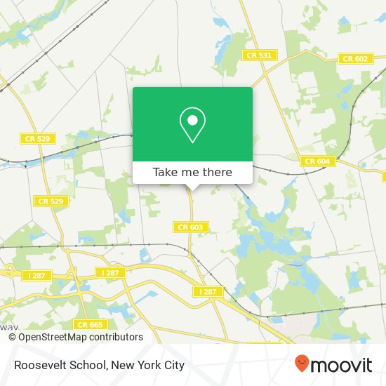 Mapa de Roosevelt School