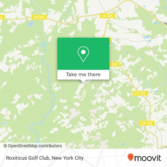 Roxiticus Golf Club map