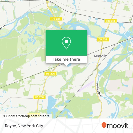Mapa de Royce