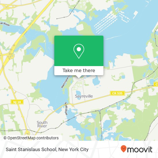 Mapa de Saint Stanislaus School