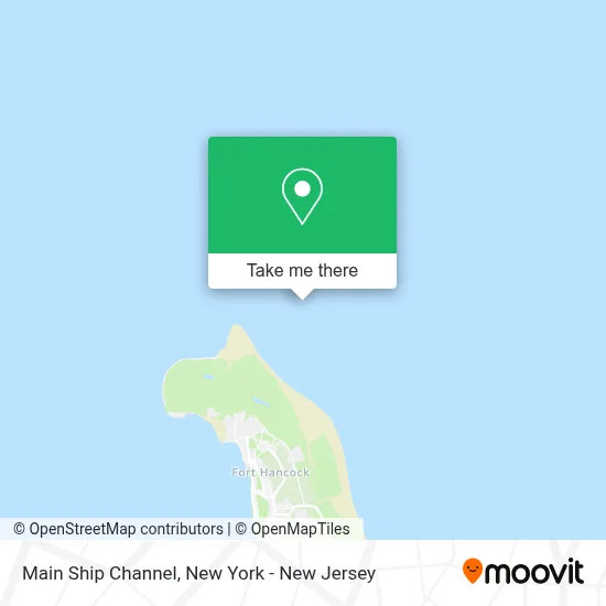 Main Ship Channel map
