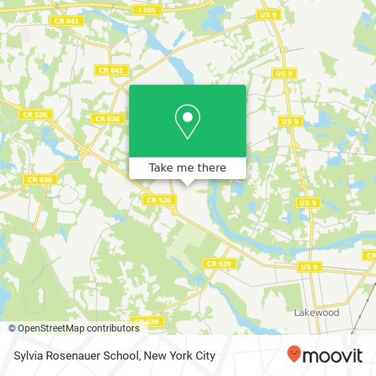 Sylvia Rosenauer School map