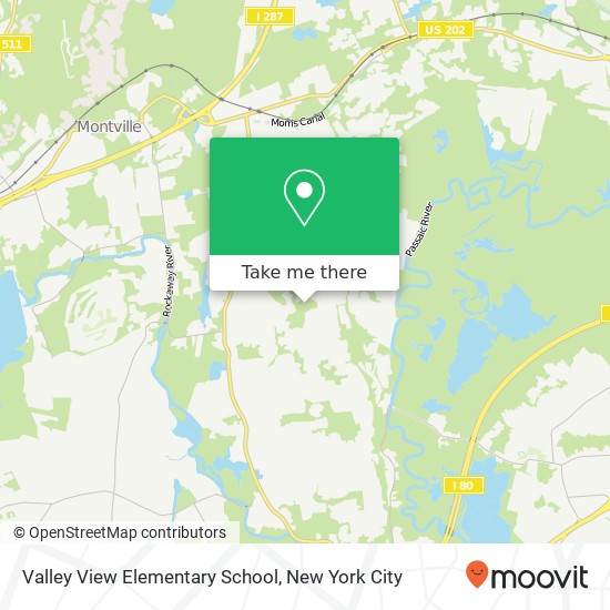 Valley View Elementary School map