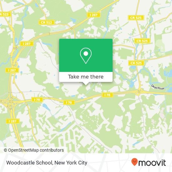 Woodcastle School map
