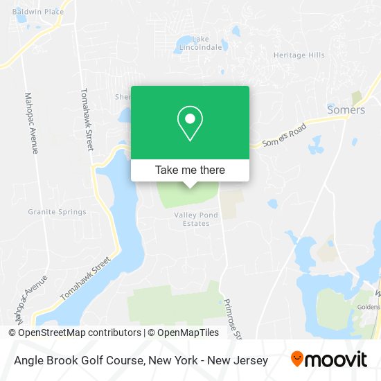 Angle Brook Golf Course map