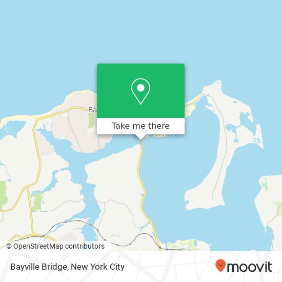 Bayville Bridge map