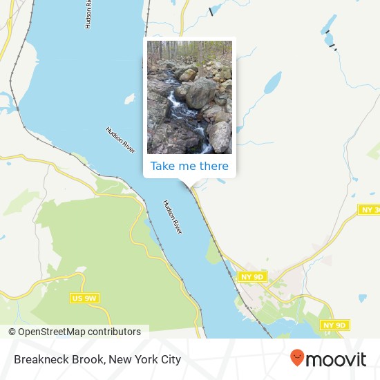 Mapa de Breakneck Brook