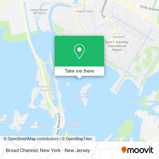 Broad Channel map