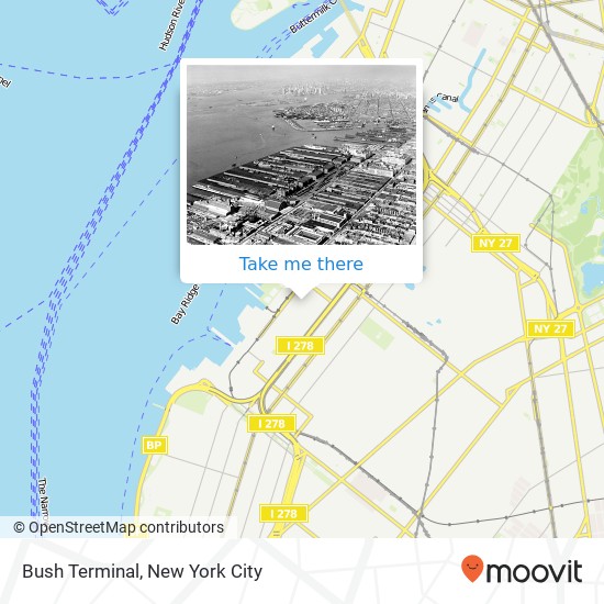 Mapa de Bush Terminal