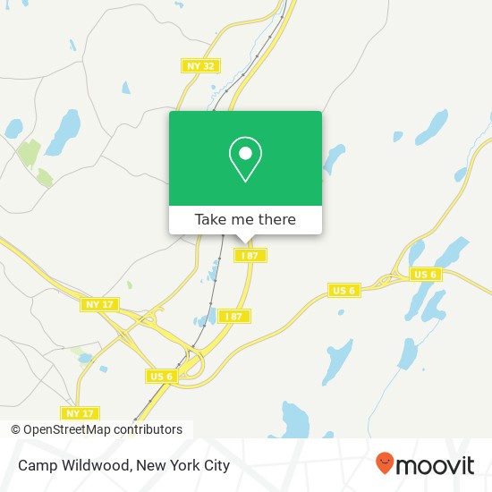 Camp Wildwood map