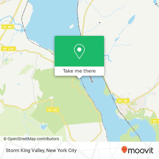 Storm King Valley map