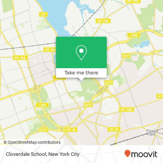 Mapa de Cloverdale School