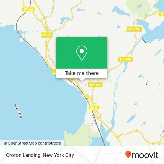 Mapa de Croton Landing