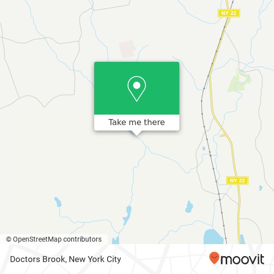 Mapa de Doctors Brook