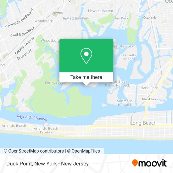 Duck Point map