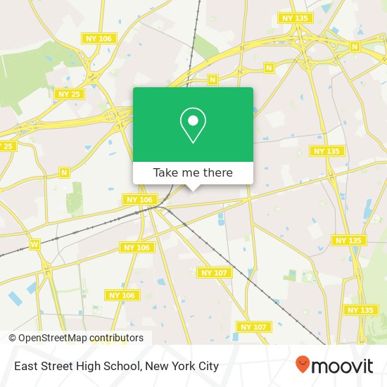 Mapa de East Street High School