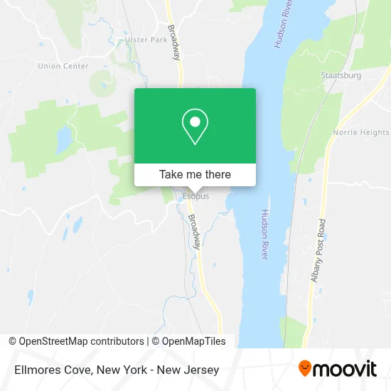 Ellmores Cove map