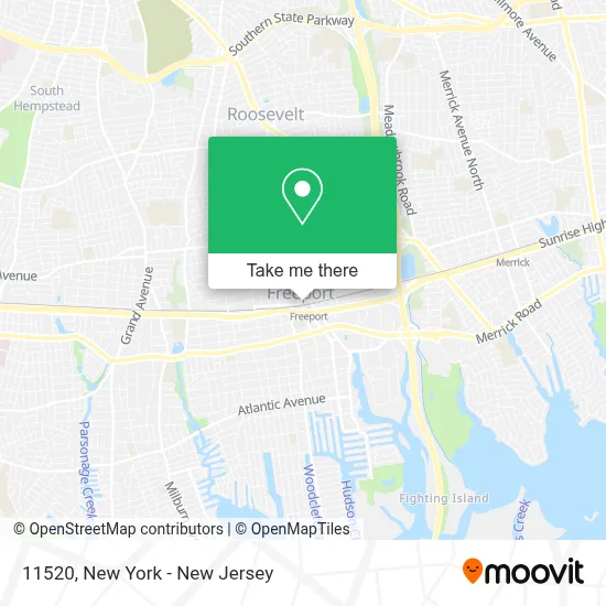 How to Get to 11520 in Freeport by Bus or Train?