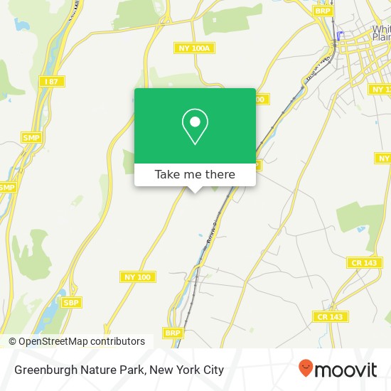 Mapa de Greenburgh Nature Park