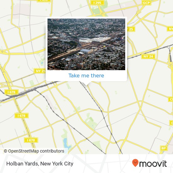 Holban Yards map