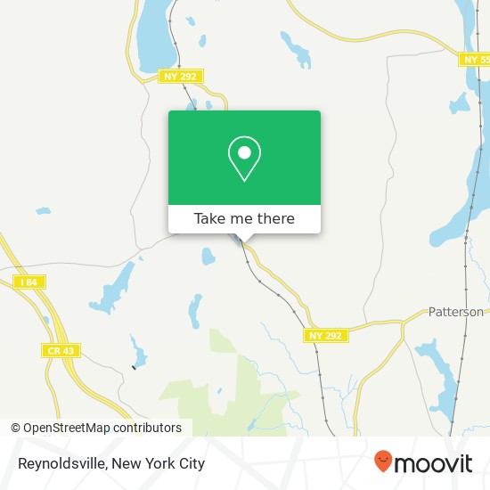Mapa de Reynoldsville