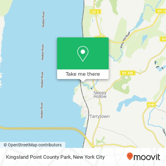 Kingsland Point County Park map